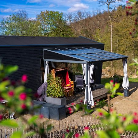 Cabin Westerwald Sauna Zubuchbar Niederdreisbach Ngoại thất bức ảnh