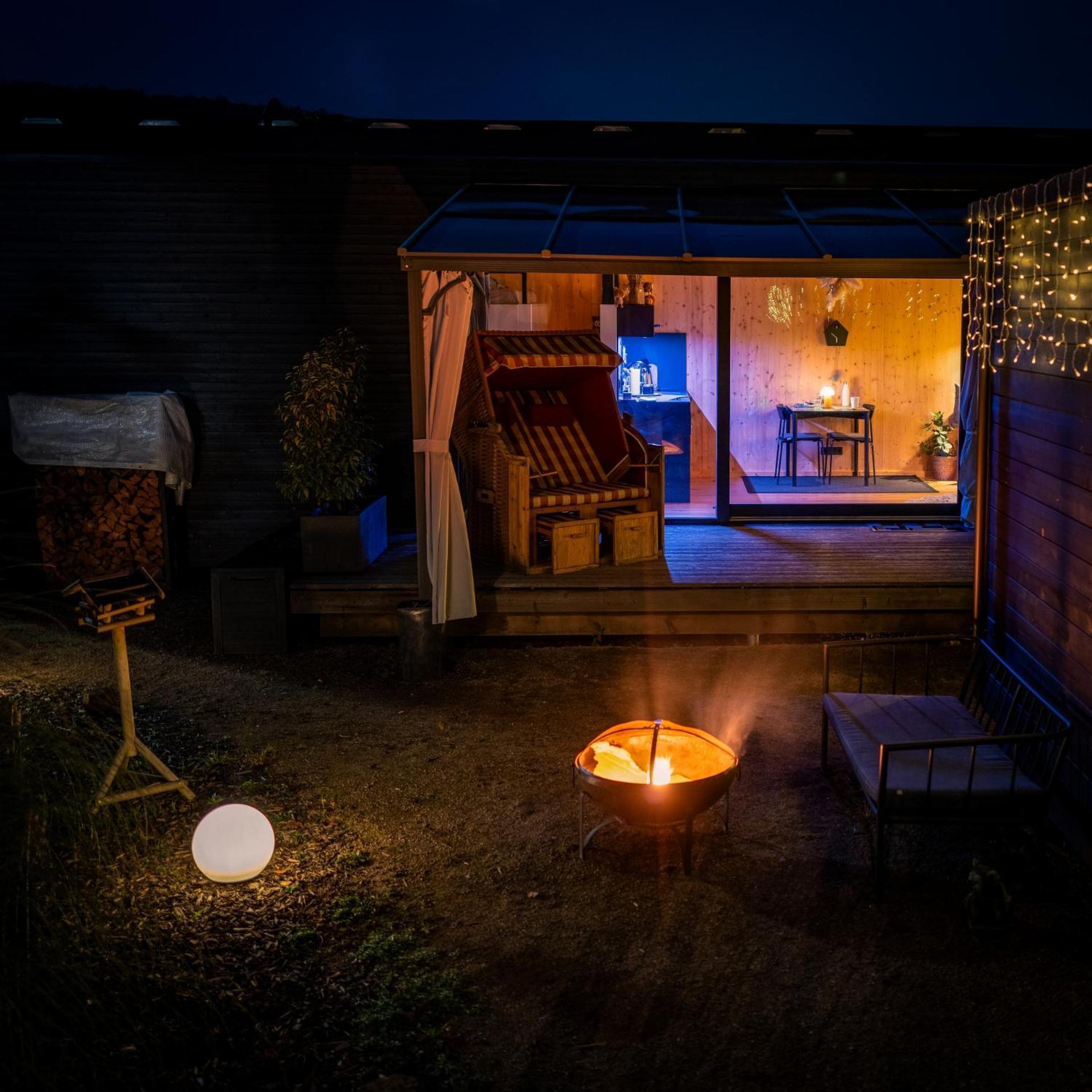 Cabin Westerwald Sauna Zubuchbar Niederdreisbach Ngoại thất bức ảnh